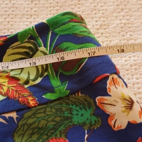 Talbots Colorful Floral‎ Side Zippered Lined Sz 12 Skirt - Picture 5 of 9